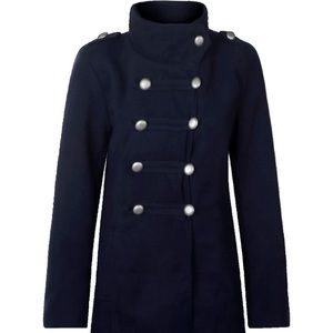 Navy Military Coat